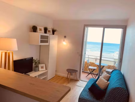 studio 20 m2 + terrasse vue mer