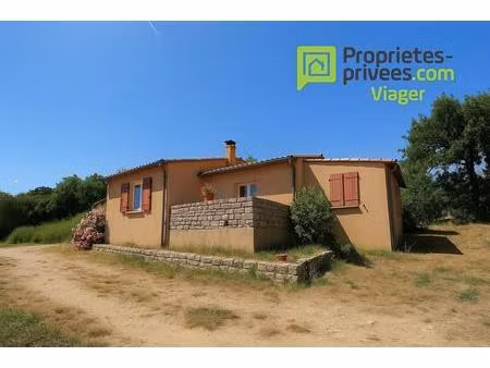 barjac goudargues  viager occupe sur 1 tete  villa de 2011  issirac 30760  2 chambres  95.