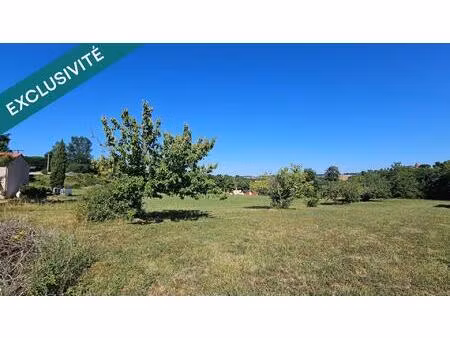 terrain à bâtir borné non viabilisé - tout à l'égout - 1770m2