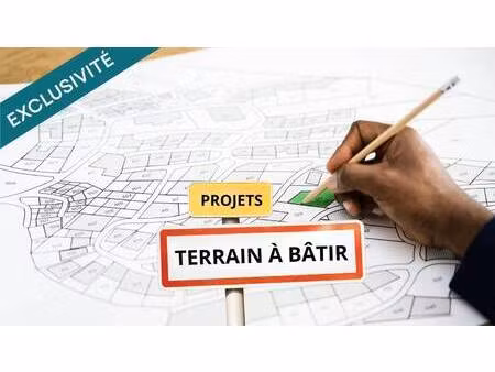 terrain constructible à vendre