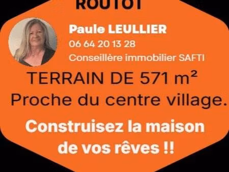 terrain constructible à vendre