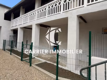 genay - rdc avec 136 m2 de jardin au sein d'une petite résid