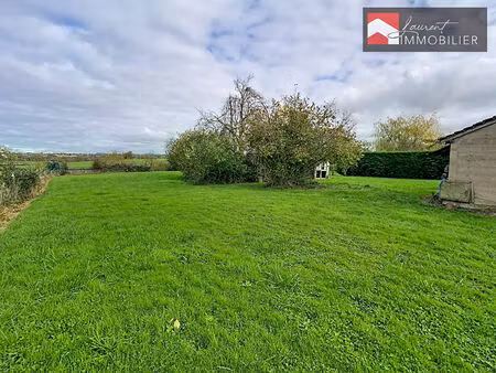 terrain constructible avec maison existante à 5 minutes de pont-de-vaux