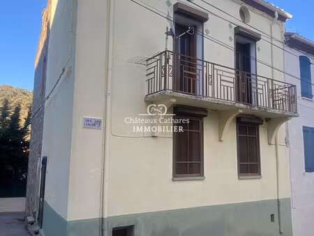 maison de village t5 et son garage à rasiguères (66720)