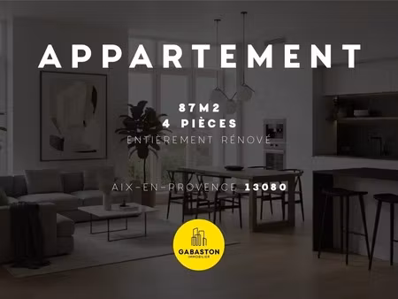 appartement de qualité à aix-en-provence