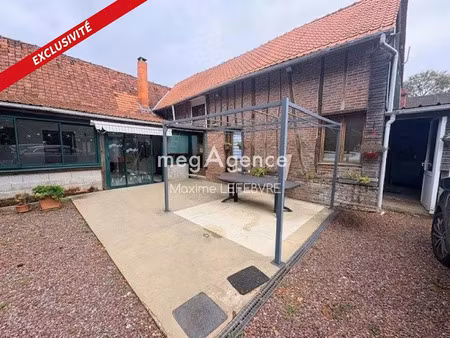 vente maison 5 pièces 166 m² à longvillers (80370)  205 000 €