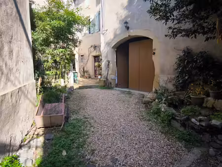 à vendre maison de village 154 m2 avec jardin et garage caux (34720)
