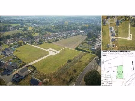 terrain à vendre à rue des fours à chaux 1 frameries (vbd47129)