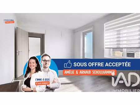 vente appartement 3 pièces 88 m² pont-saint-vincent (54550)