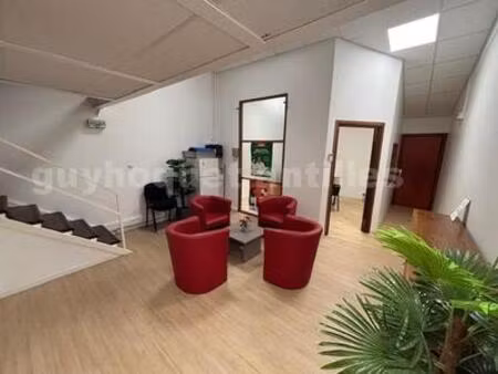 à louer bureau climatisé avec salle d'attente commune tout inclus  guadeloupe