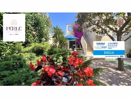 carnon est villa f6 avec beau jardin et garage