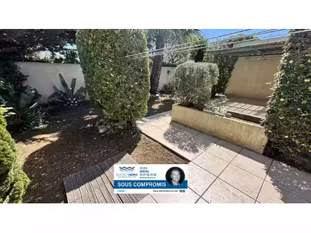 carnon-plage quartier des enclos proche mer villa f4 avec g