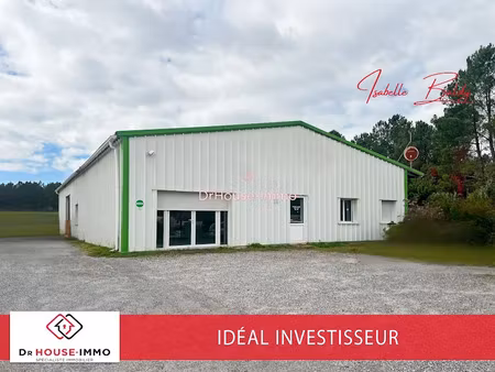 vente locaux professionnels 6 pièces 375 m² à magescq (40140)  695 000 €