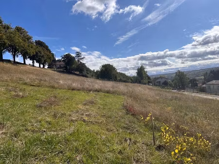 vente terrain à batir 864 m² à hauterives (26390)  55 000 €