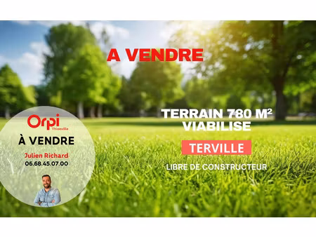 terrain terville m² t- à vendre  199 000 €