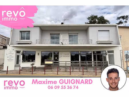 vente immeuble 9 pièces 500 m² à oulmes (85420)  249 500 €