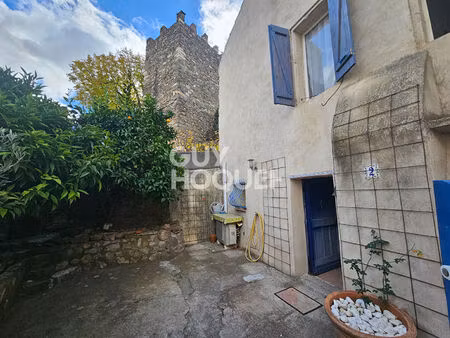 charme et caractère à pouzols-minervois (11120) maison de village avec cour !