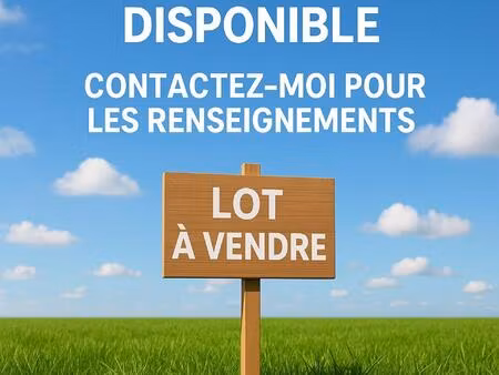 terrain 1000m² – vue arras – vieil achicourt