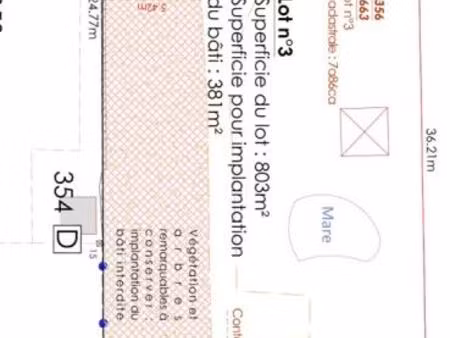 terrain à bâtir au pied du metro roseraie