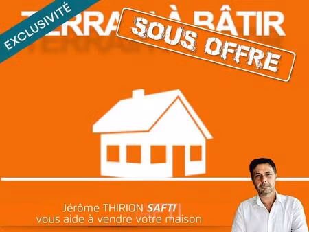 terrain à bâtir sur 927 m²