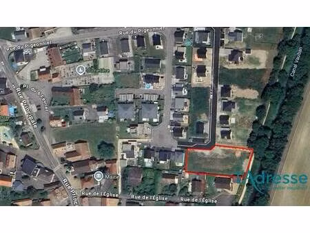 terrain constructible viabilisé à vendre