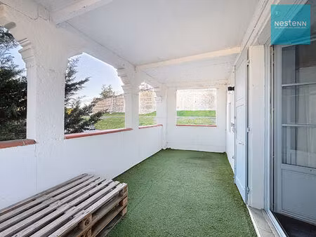 appartement savigneux 4 pièce(s) 94 m² terrasse - garage - centre-ville