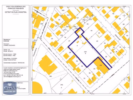 terrain à vendre 2469 m² - corbeil-essonnes (91) - 277 000€