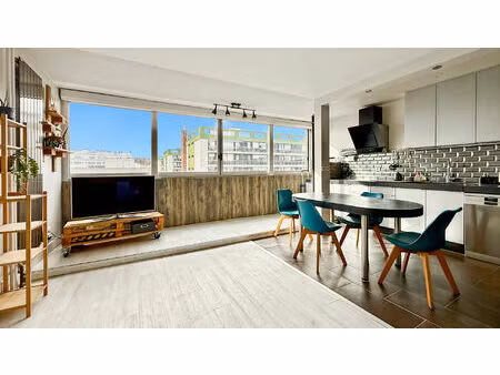 vente appartement 1 pièce  35.29m²  boulogne