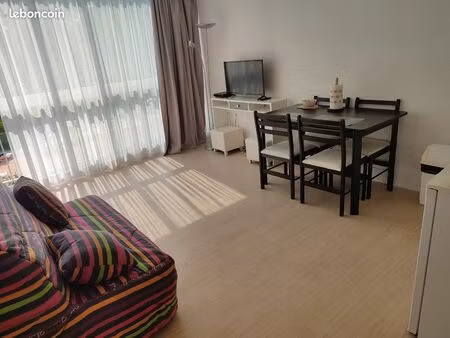 studio dans une pinéde au bord de la mer