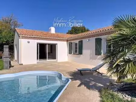 vente maison piscine à la barre-de-monts (85550) : à vendre piscine / 142m² la barre-de-mo