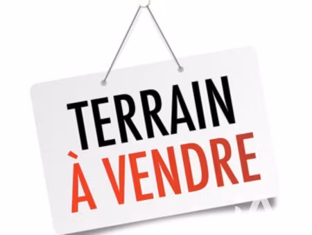 vente terrain à bâtir 800 m²