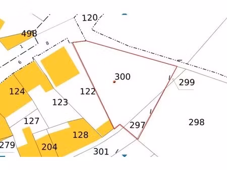 en vente terrain constructible 5 64 ares – 83 000 € |saulnes