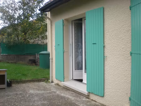 maison t4 + garage + jardin au nord de tournon sur rhone