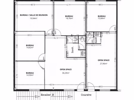 location local professionnel 153m² vedene 84270