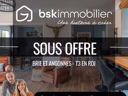 appartement de 100 m² à brie-et-angonnes