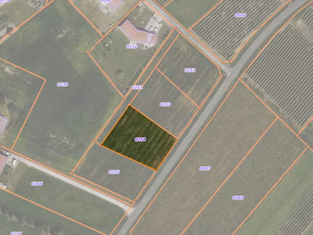 vente terrain  1554.00m²  mérignac