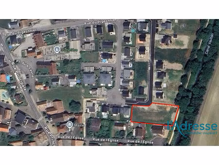 terrain constructible weckolsheim 1848 m²