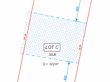 vente terrain 322 m² à fontenay-trésigny (77610)  142 900 €