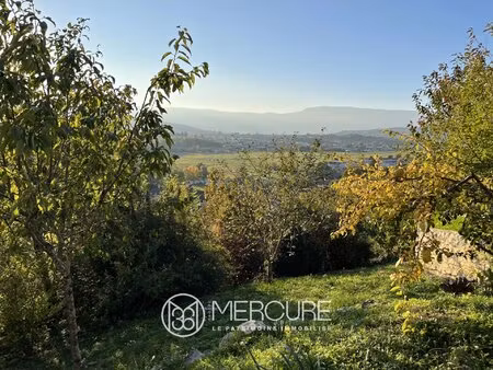 achat terrain 991m² challes les eaux 73190