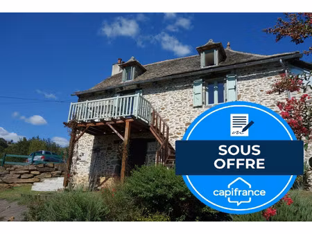 maison à vendre vieillevie 6 pièce(s) 151m2 294 500€