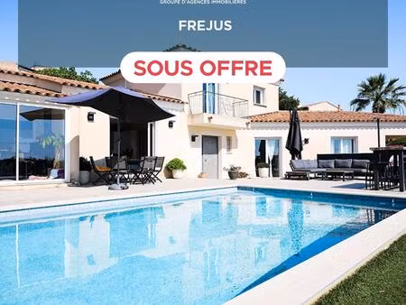 saint-aygulf vue mer 4 chambres garage piscine