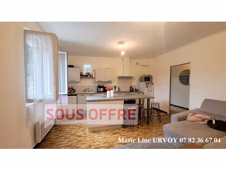 13550 noves: appartement t3 en rdc - 56.16 m² - terrasse et jardin