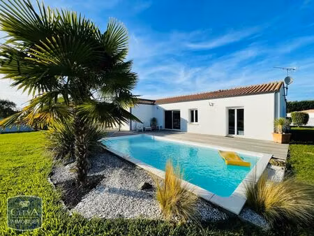 vente maison 4 pièces 120m2 l'éguille 17600 - 362000 € - surface privée