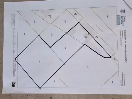 terrain à bâtir à vendre à weldenstraat 57 audenarde (rwc41161)