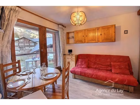 vente appartement 1 pièce 20 m² à les contamines-montjoie (74170)  118 000 €