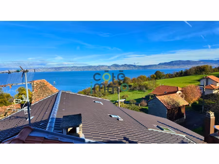 a vendre - maison avec vue lac a lugrin