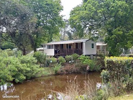 mobile home  8 personnes camping les viviers