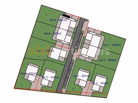 vente terrain 343 m² à chasnais (85400)  29 625 €