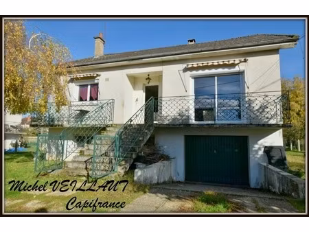 maison à vendre 5 pièces dornes (58)  3 chambres  terrain 757 m²  pompe à chaleur  poêle à