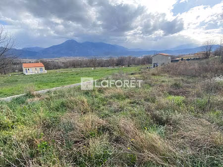 terrain constructible sur catllar